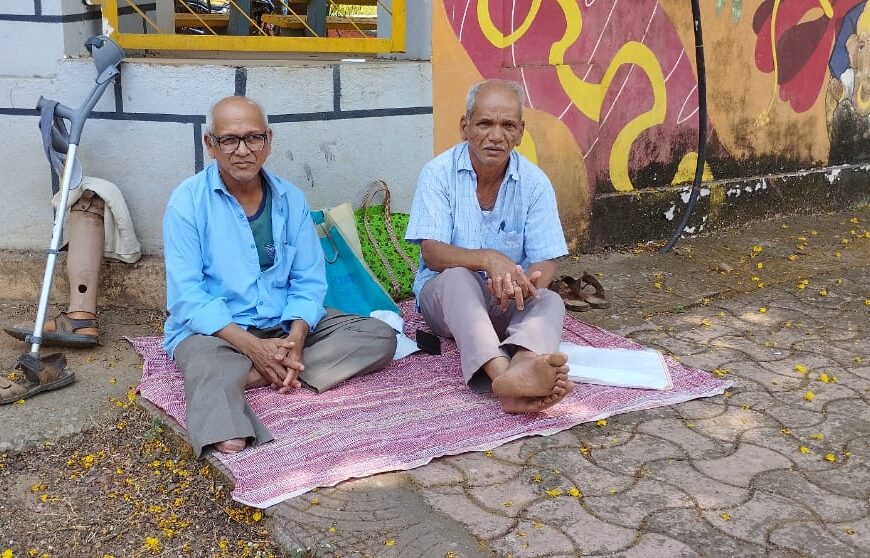 सासोली येथे इंडियन ह्यूम पाईप कंपनी, व एम डी इन्फ्राट्रकचर कंपनीचे पाईपलाईन चे काम बेकायदेशीर