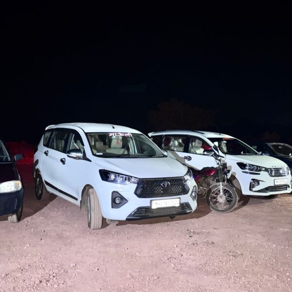 मोठी कारवाई | जुगार अड्ड्यावर छापा टाकत 38 लाखांचा मुद्देमाल जप्त