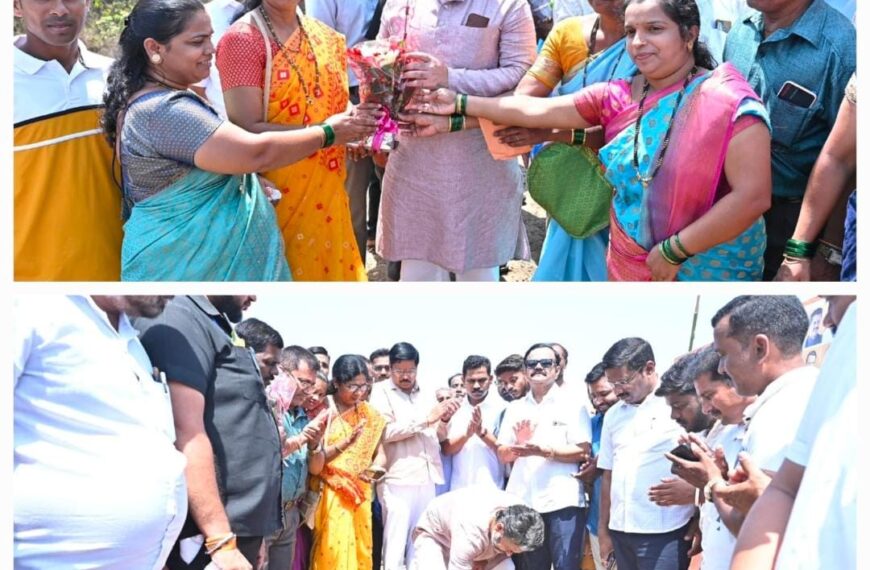 आमदार निलेश राणे यांच्या हस्ते कुडाळ तालुक्यातील विविध विकासकामांची भूमिपूजन संपन्न