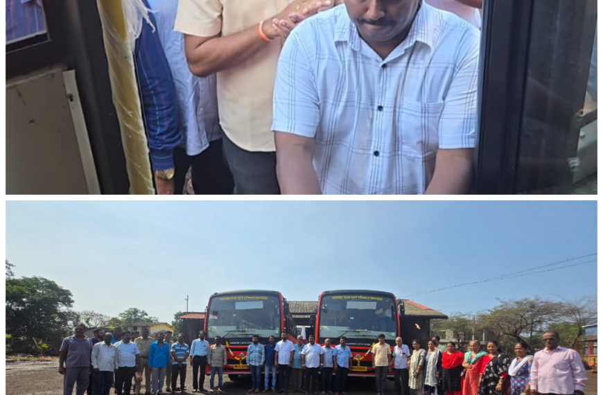 पालकमंत्री नितेश राणेंच्या प्रयत्नातून विजयदुर्ग एसटी डेपोसाठी नवीन बसेस