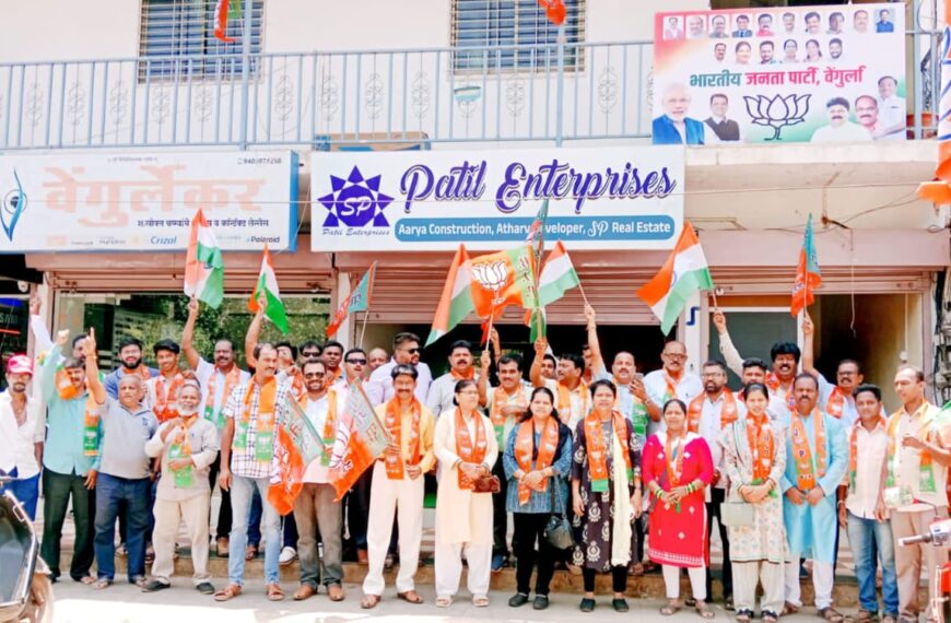 वेंगुर्लेत भाजपाच्या वतीने “ऑपरेशन सिंदुर” चा जलौश ……..!