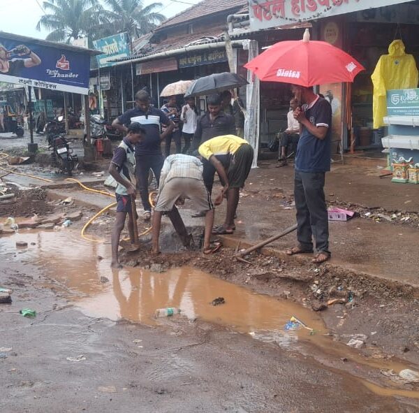 ५५ लाखांचा गटार निधी पाण्यात