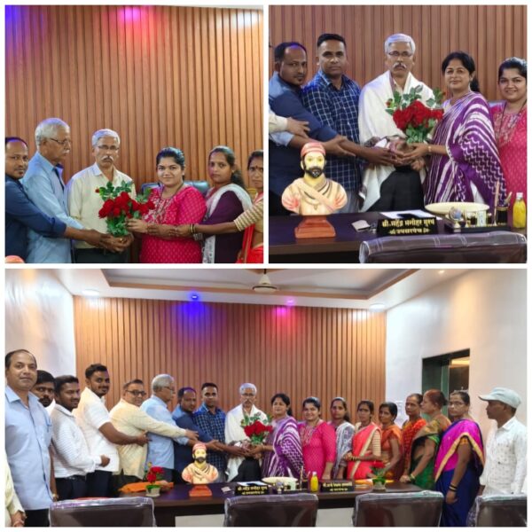 खारेपाटण ग्रा पं.ग्रामविकास अधिकारी गोविंद वेंगुर्लेकर यांचा सदिच्छा समारंभ संपन्न….