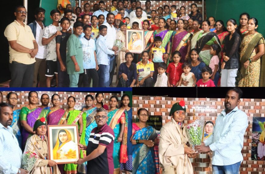 फोंडाघाट जय मल्हार मित्र मंडळ आणि धनगर समाज बोकलभाटले येथे सुवर्णकन्या मनष्याचा सत्कार !