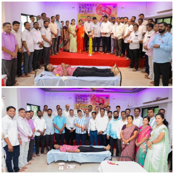 मुख्यमंत्री देवेंद्र फडणवीस यांच्या वाढदिवसानिमित्त कणकवली भाजप शहर मंडल च्या वतीने रक्तदान शिबिर संपन्न
