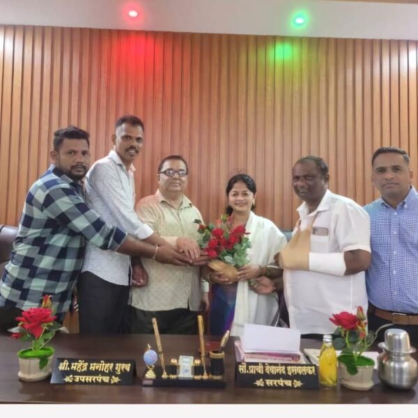 खारेपाटण च्या सरपंच प्राची ईसवलकर यांची भाजपा जिल्हा सरचिटणीस पदी निवड