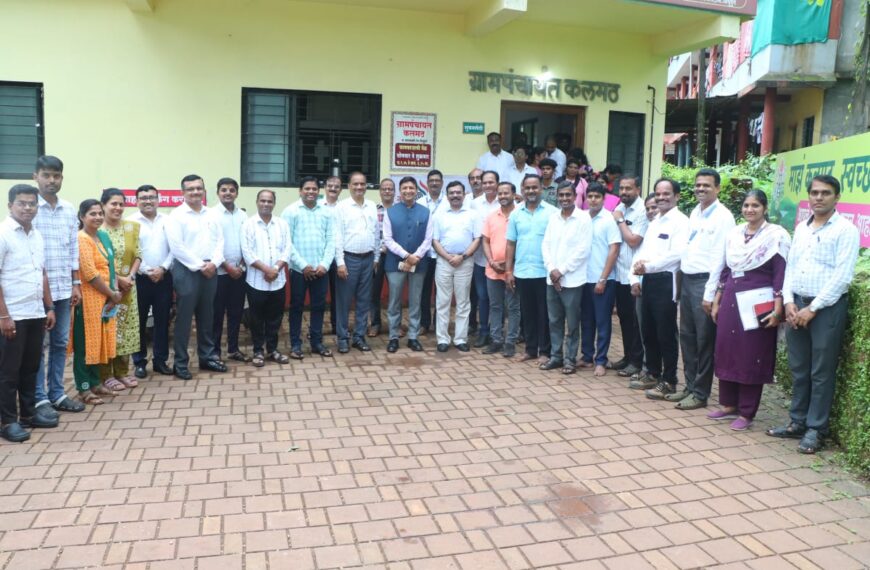 ‘स्वच्छ कलमठ संकल्प’ हा कचरा निर्मुलनाचा उपक्रम कौतुकास्पद – डॉ. विजय सुर्यवंशी