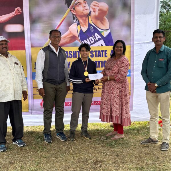 कोल्हापूर येथील राज्यस्तरीय भालाफेक स्पर्धेत सिंधुदुर्गकन्या प्रतिक्षा सराफदार सुर्व‌पदकाच्या मानकरी!