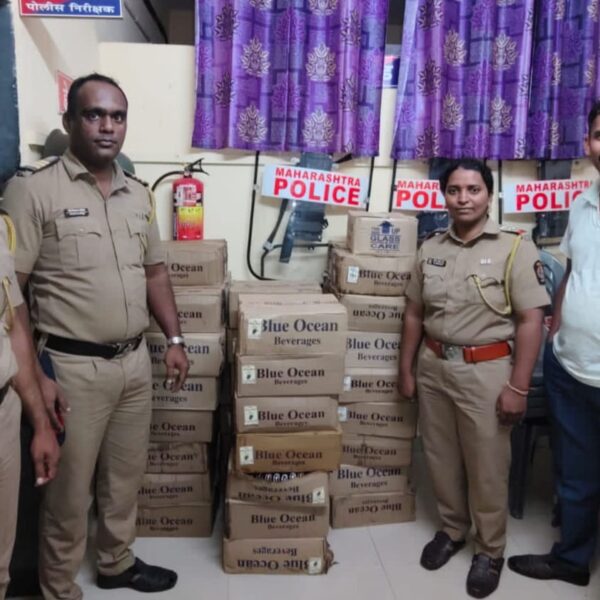 मशवीवाडी येथे २ लाख ४० हजार किमतीचा अवैध मद्य साठा जप्त