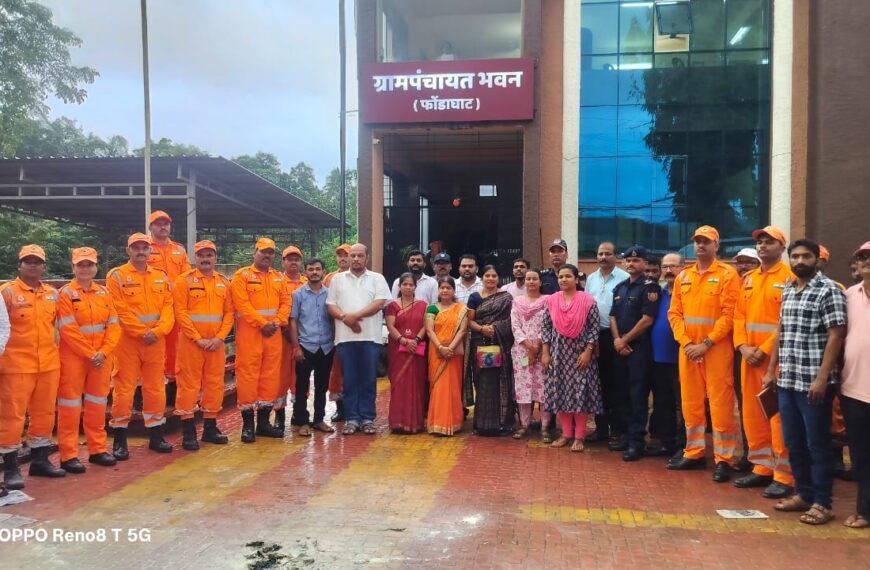 अचानक उद्भवणाऱ्या आपत्कालीन परिस्थितीला धीरगंभीरतेने सामोरे जाण्यासाठी हे प्रशिक्षण – शिबिर कमांडर