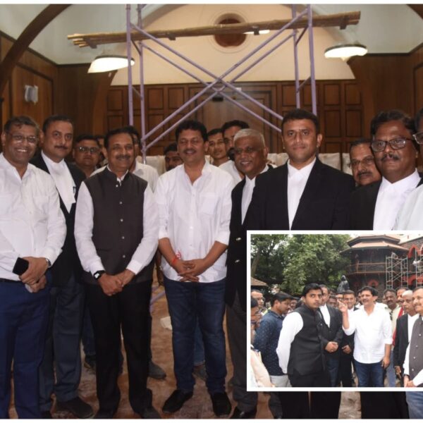 कोल्हापूर सर्किट बेंच इमारतची कामे वेळेत आणि गतीने पुर्ण होतील – पालकमंत्री प्रकाश आबिटकर