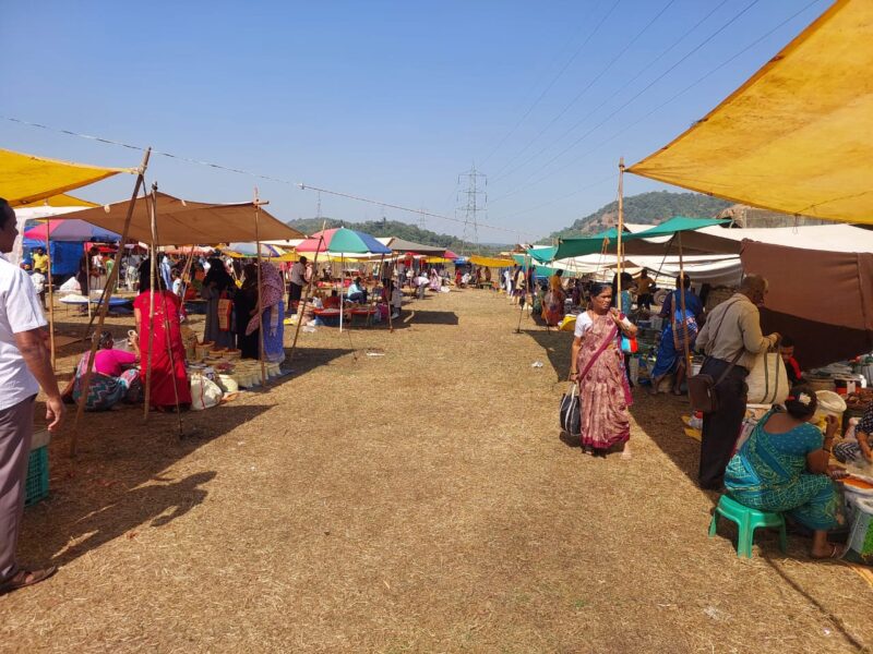 खारेपाटण आठवडा बाजारामध्ये अज्ञात चोरट्यांकडून ६ मोबाईल चोरीला