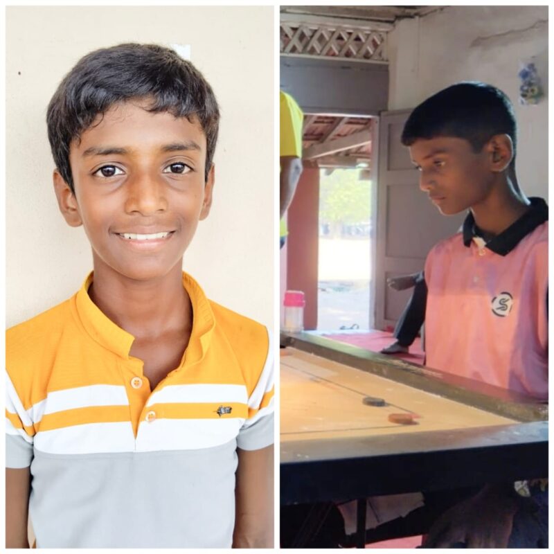 कासार्डे विद्यालयाच्या सार्थक वायंगणकरची शालेय विभागीय कॅरम स्पर्धेसाठी निवड