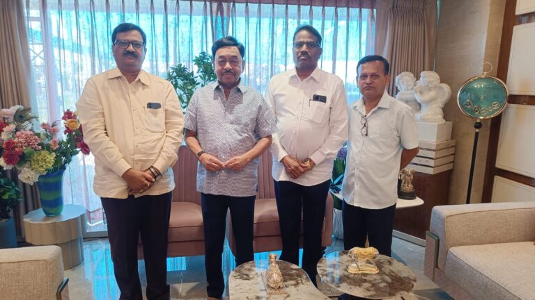 खा. नारायण राणे यांची सतीश सावंत यांनी घेतली भेट