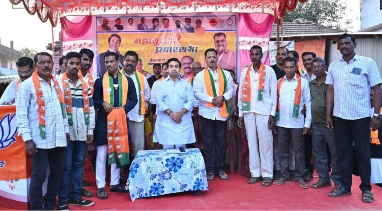 कुंभवडे व नाधवडे गावात भाजपाचा उबाठाला धक्का वैभववाडी