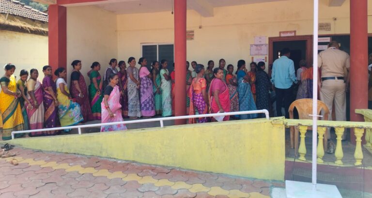 वैभववाडी तालुक्यात ५४.७९ टक्के शांततेत मतदान