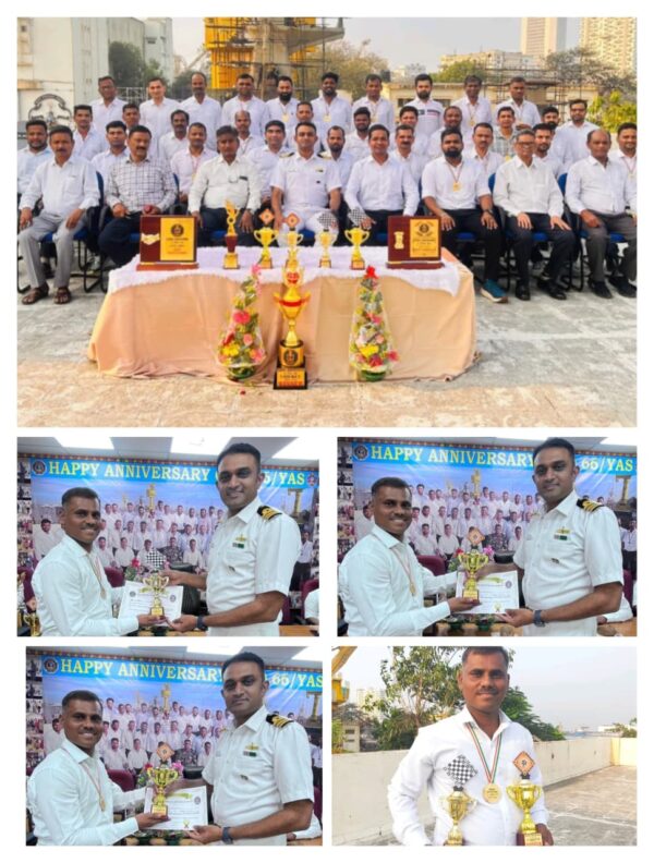 मुंबई नेव्हल डॉकयार्ड क्रीडा स्पर्धेत पिरावाडीचा डंका