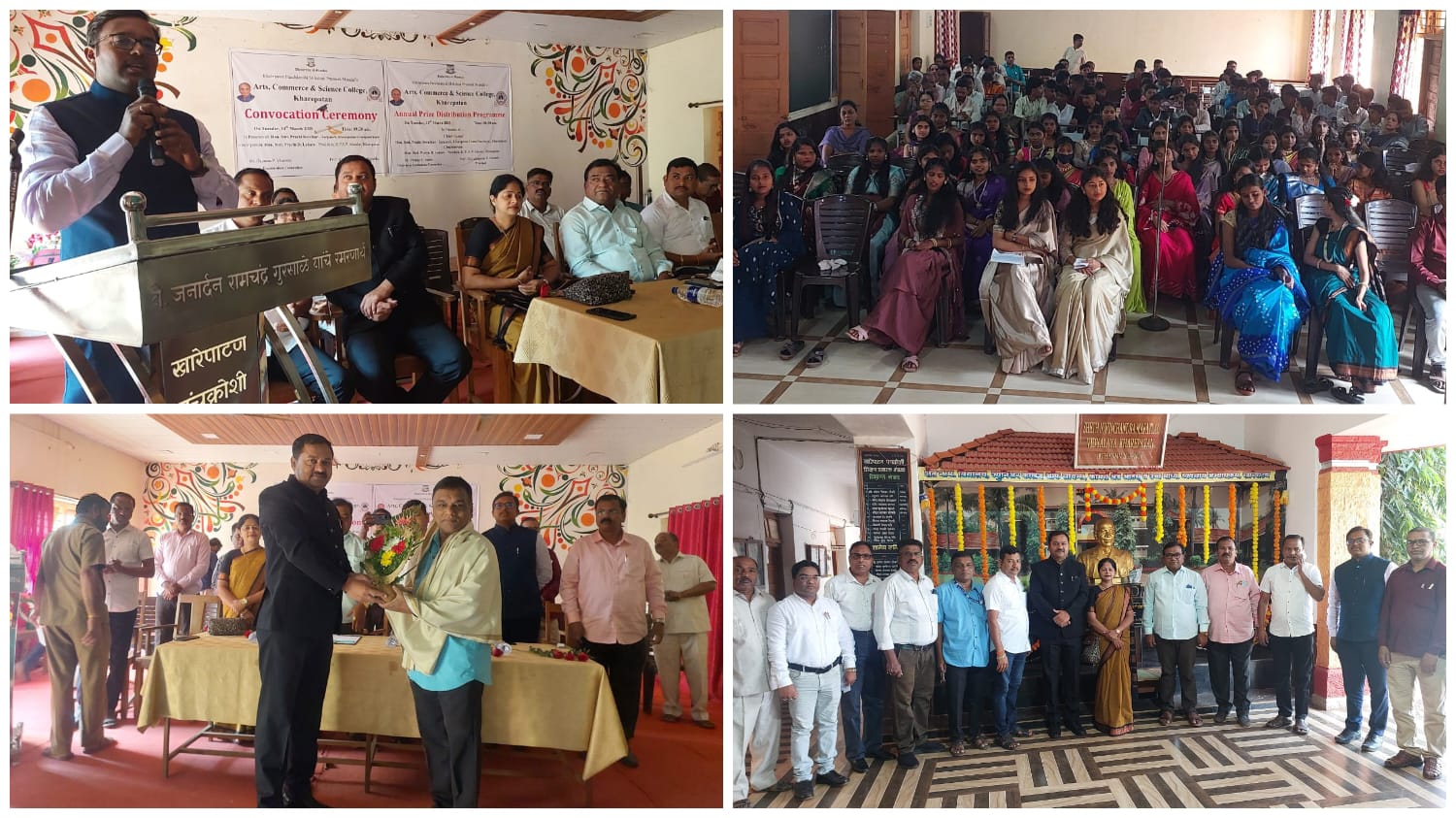 खारेपाटण हायस्कूलच्या इयत्ता १० वी विद्यार्थ्यांचा सदिच्छा समारंभ संपन्न..