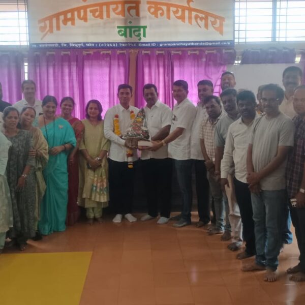 बांदा ग्रामपंचायत उपसरपंच पदी रत्नाकर आगलावे बिनविरोध