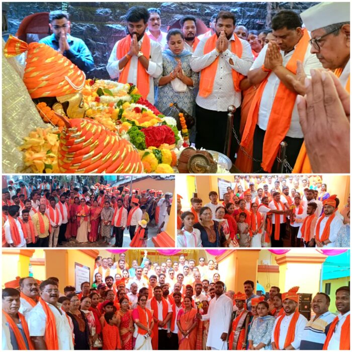 मालवण तालुका शिवसेनेच्या वतीने शिवराजेश्वर मंदिरात मोठ्या उत्साहात शिवजयंती साजरी