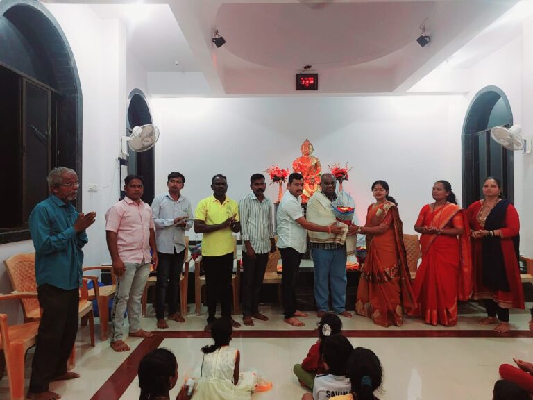 पंचशील विकास मंडळ खारेपाटण यांच्या वतीने सेवानिवृत्त प्राथमिक शिक्षक यशवंत कांबळे यांचा सत्कार संपन्न