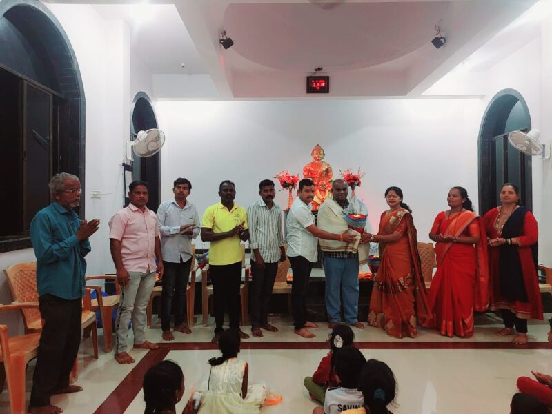 पंचशील विकास मंडळ खारेपाटण यांच्या वतीने सेवानिवृत्त प्राथमिक शिक्षक यशवंत&hellip;