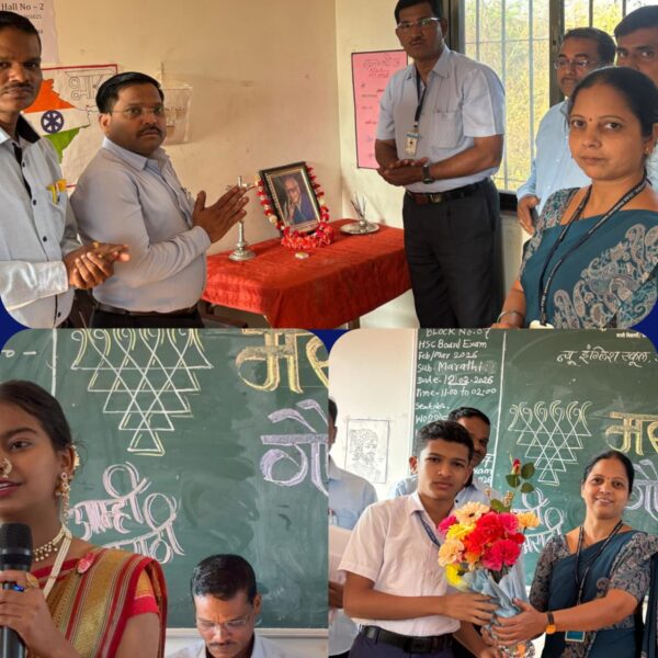 मराठी भाषेतून ज्ञानार्जन ही काळाची गरज– मुख्याध्यापक प्रसाद पारकर