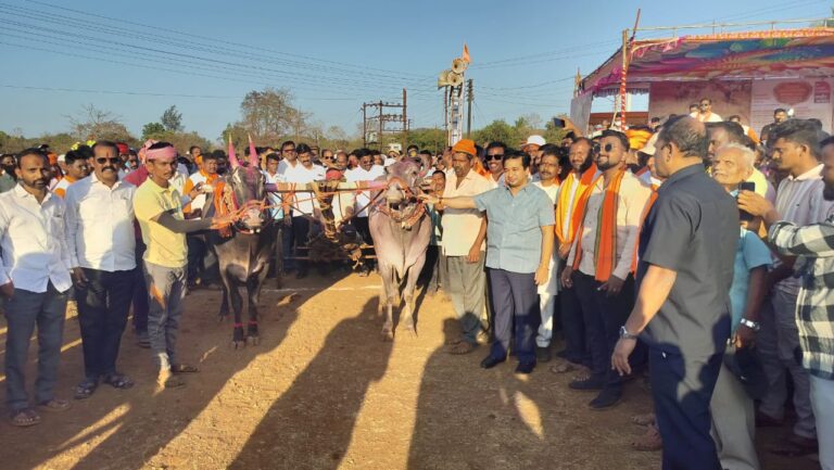 बैलगाडा शर्यतीत मुक्या जनावरांची काळजी घ्या – पालकमंत्री नितेश राणे
