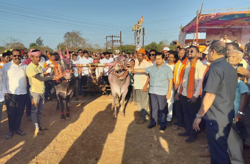 बैलगाडा शर्यतीत मुक्या जनावरांची काळजी घ्या – पालकमंत्री नितेश राणे