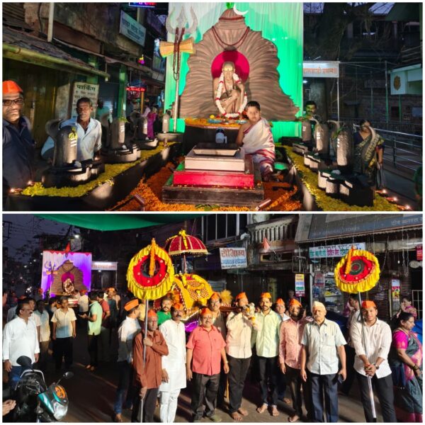 भक्तिमय वातावरणात साजरा प. पू. भालचंद्र महाराज संस्थान येथे महाशिवरात्र उत्सव…!