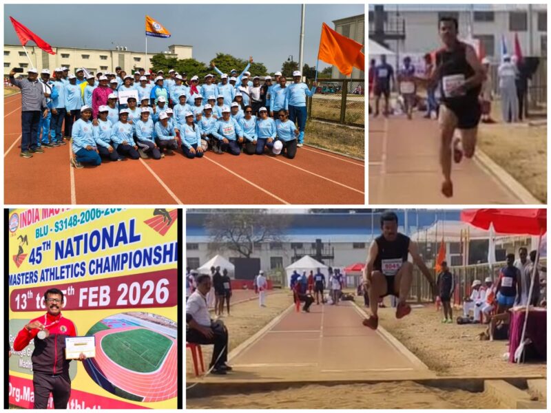 इंडिया मास्टर एथलेटिक स्पर्धेत सिंधुदुर्गचा सुपुत्र मनीष भालेकर याचे सुयश