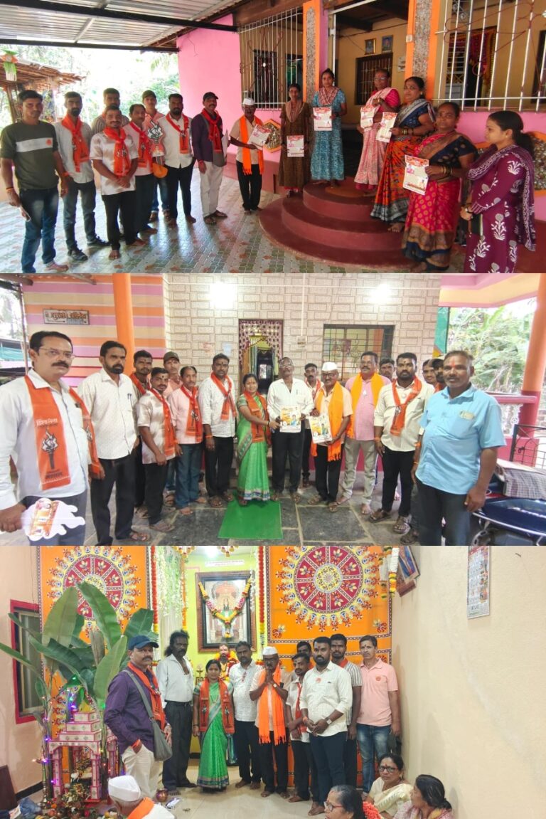 कळसुलीत प्राची आमडोसकर यांचा घरोघरी प्रचार