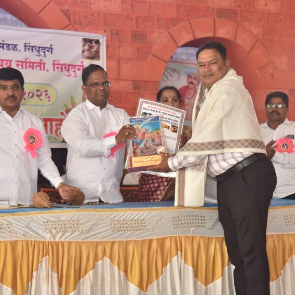 उंबर्डे कुंभारवाडीचे सुपुत्र संदेश तुळसणकर ‘युवा समाज गौरव पुरस्काराने’ सन्मानित