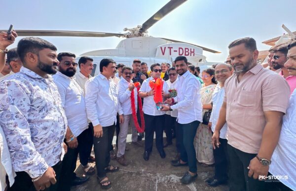 पालकमंत्री नितेश राणेंची सभापती सिद्धेश रावराणेंनी घेतली सदिच्छा भेट