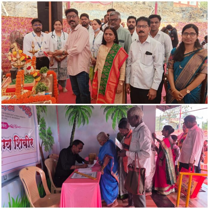पराड येथे मोफत आरोग्य तपासणी शिबिरास प्रतिसाद