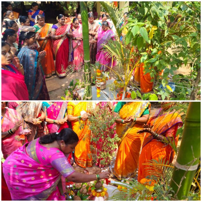 खांबाळेत जल अर्पण दिवस उत्साहात साजरा..
