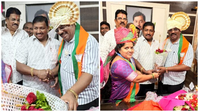 नूतन जि प अध्यक्ष प्रमोद कामत यांची नारकर दाम्पत्याकडून सदिच्छा&hellip;