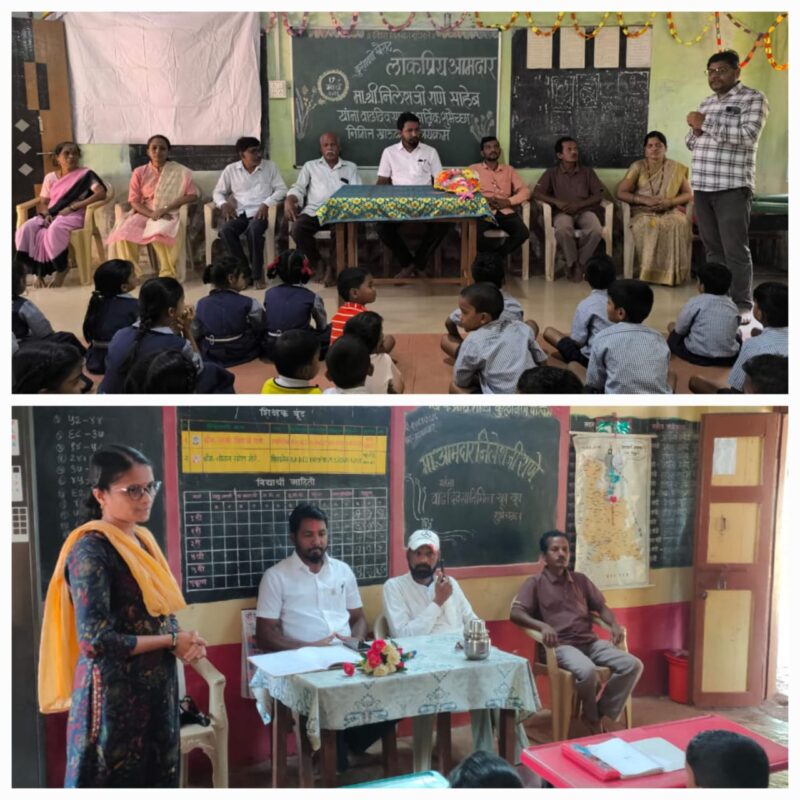 आमदार निलेश राणे यांच्या वाढदिवसानिमित्त कुरंगावणे व बेर्ले जि. प.&hellip;