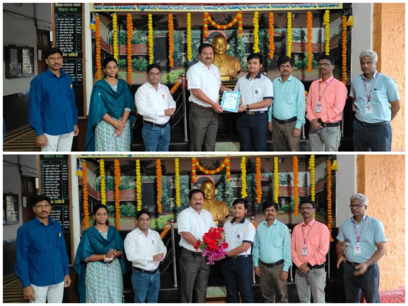 डॉक्टर होमी भाभा बाल वैज्ञानिक स्पर्धेमध्ये खारेपाटण हायस्कूलच्या अनुराग सचिन&hellip;