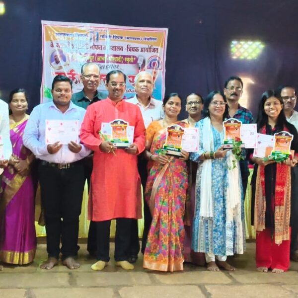 जिल्हास्तरीय वक्तृत्व स्पर्धेत रसिका तेडोलकर प्रथम