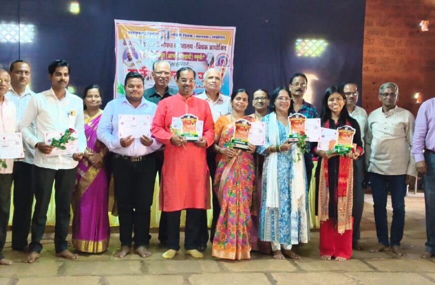 जिल्हास्तरीय वक्तृत्व स्पर्धेत रसिका तेडोलकर प्रथम