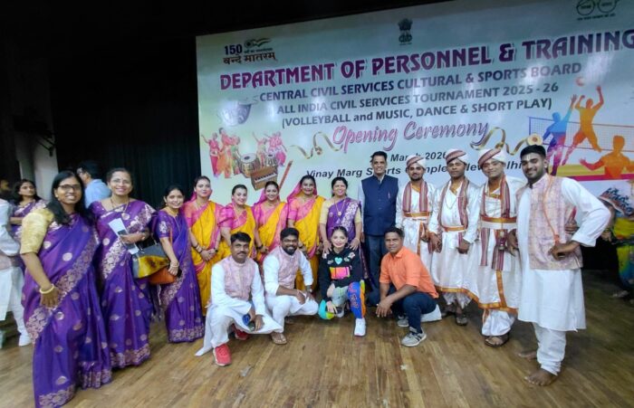 अखिल भारतीय नागरी सेवा संगीत नृत्य स्पर्धेत महाराष्ट्राच्या कलाकारांचे सुयश