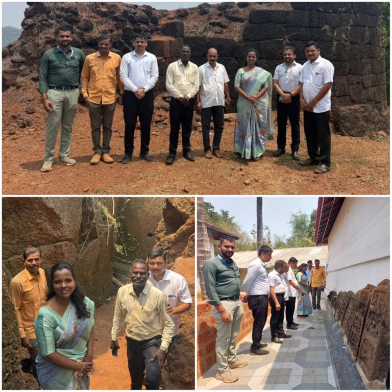 खारेपाटण येथील ऐतिहासिक किल्ल्याला जिल्हाधिकारी तृप्ती धोडमीसे यांनी दिली सदिच्छा भेट