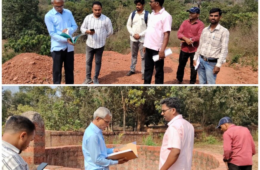 चिंदर येथील रोजगार हमी कामांची उपजिल्हाधिकारी नितीन राऊत यांनी केली पाहणी