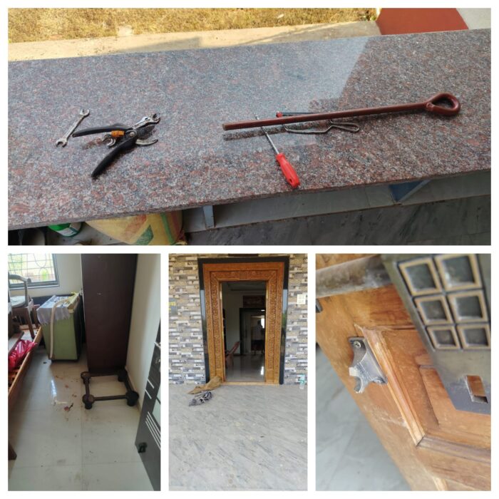 नाधवडे येथे बंद बंगल्यावर चोरट्यांचा डल्ला; लाखोंच्या ऐवजाची चोरी, पोलिसांसमोर&hellip;