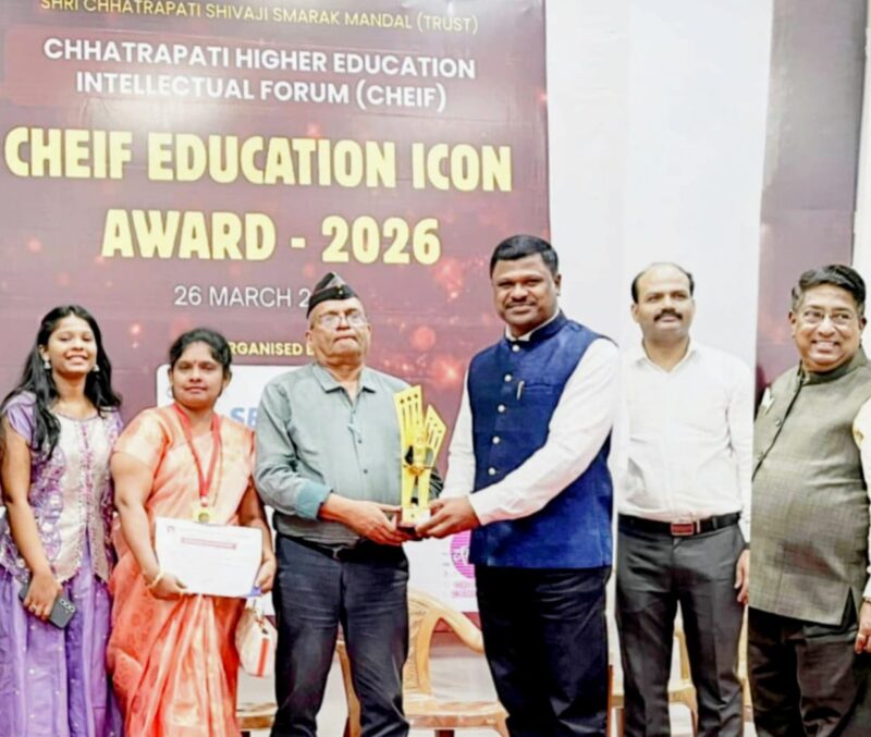 डॉ. बालाजी सुरवसे यांना ‘चीफ एज्युकेशन आयकॉन पुरस्कार – 2026’&hellip;