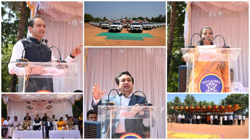 पालकमंत्री व गृह राज्यमंत्री यांच्या हस्ते पोलीस दलासाठी अत्याधुनिक वाहनांचे&hellip;