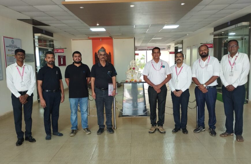 भोसले इन्स्टिट्यूटच्या १६ विद्यार्थ्यांची बजाज ऑटोमध्ये निवड….