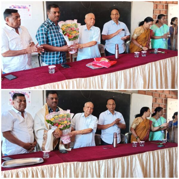 शाळेच्या समस्या सोडवण्यासाठी सर्वतोपरी सहकार्य करणार – जिल्हा परिषद अध्यक्ष प्रमोद कामत