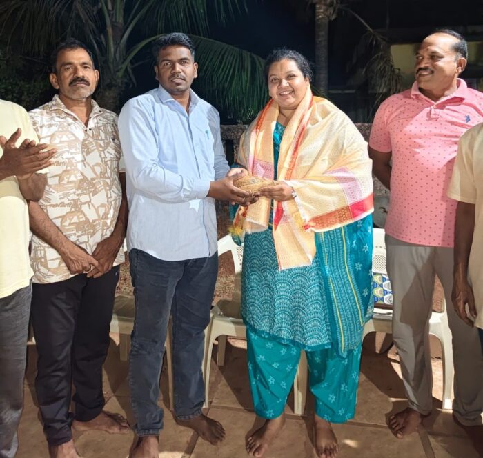 महायुतीच्या वतीने नुतन भाजप महिला ग्रामीण तालुकाध्यक्ष ॲड. समृद्धी आसोलकर&hellip;